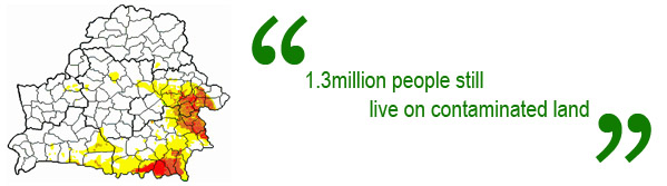 1.3 million people still live on contaminated land